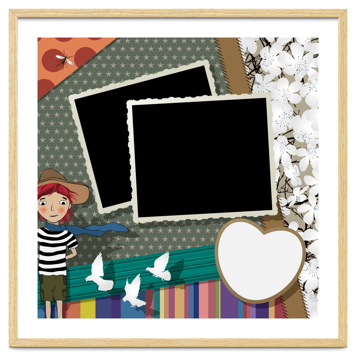 Vintage Photos Collage