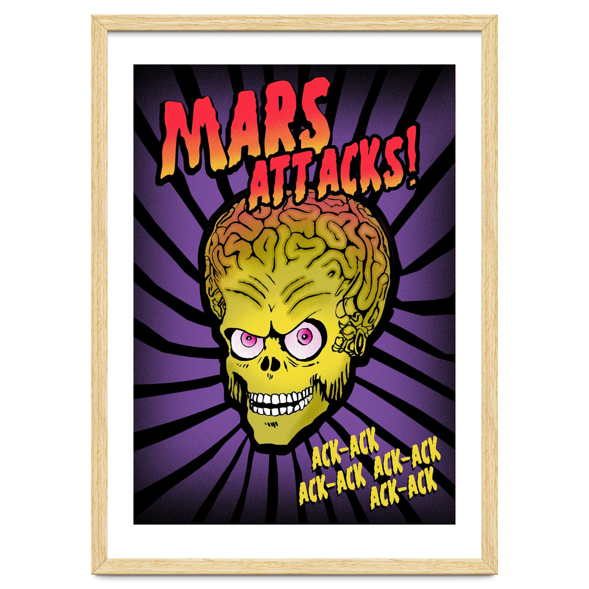 Mars Attacks movie poster