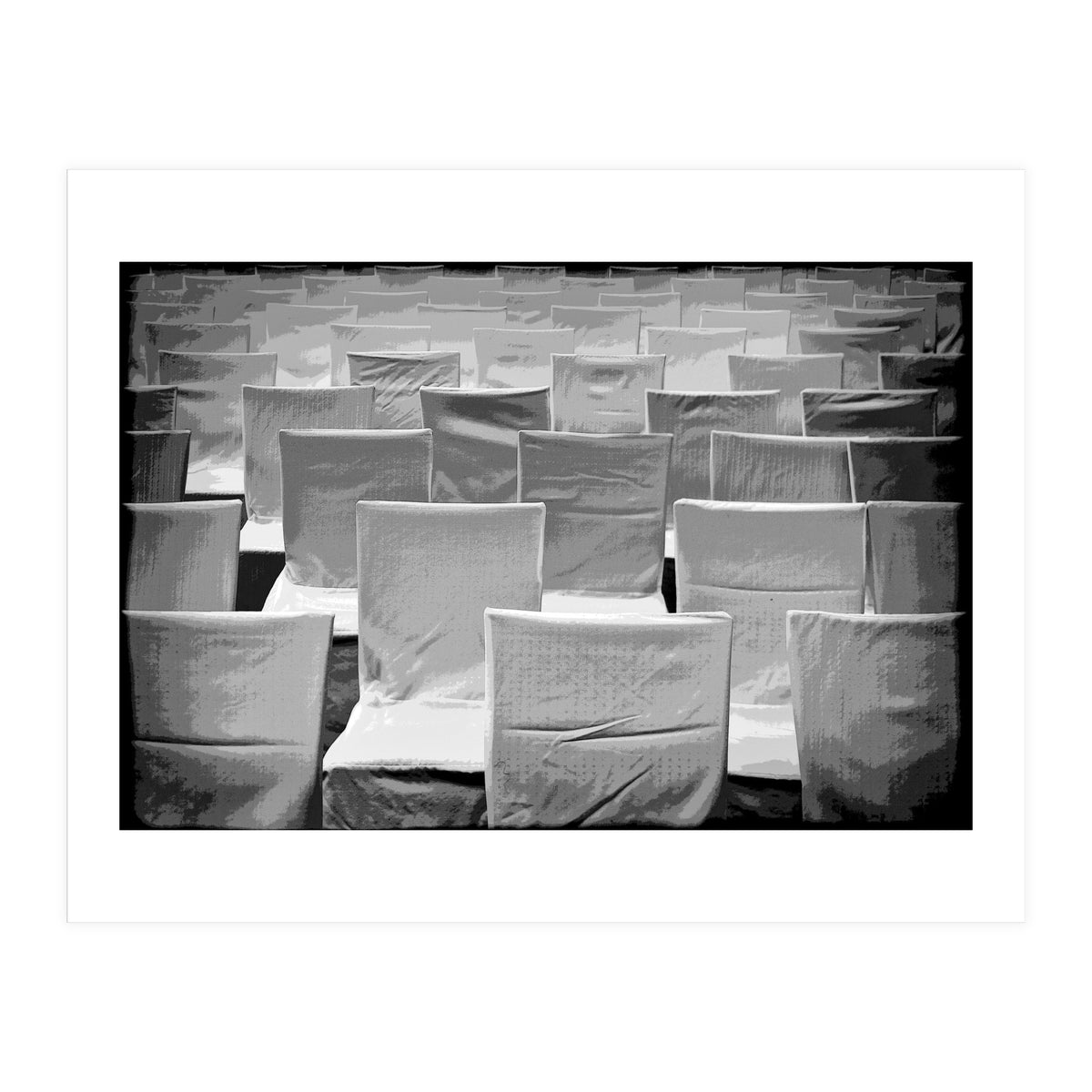 White chairs (Print Only)