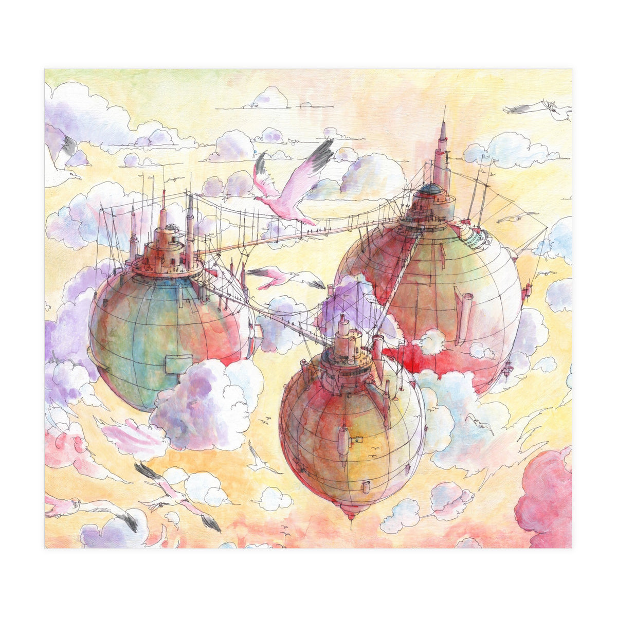 Three worlds (Print Only)