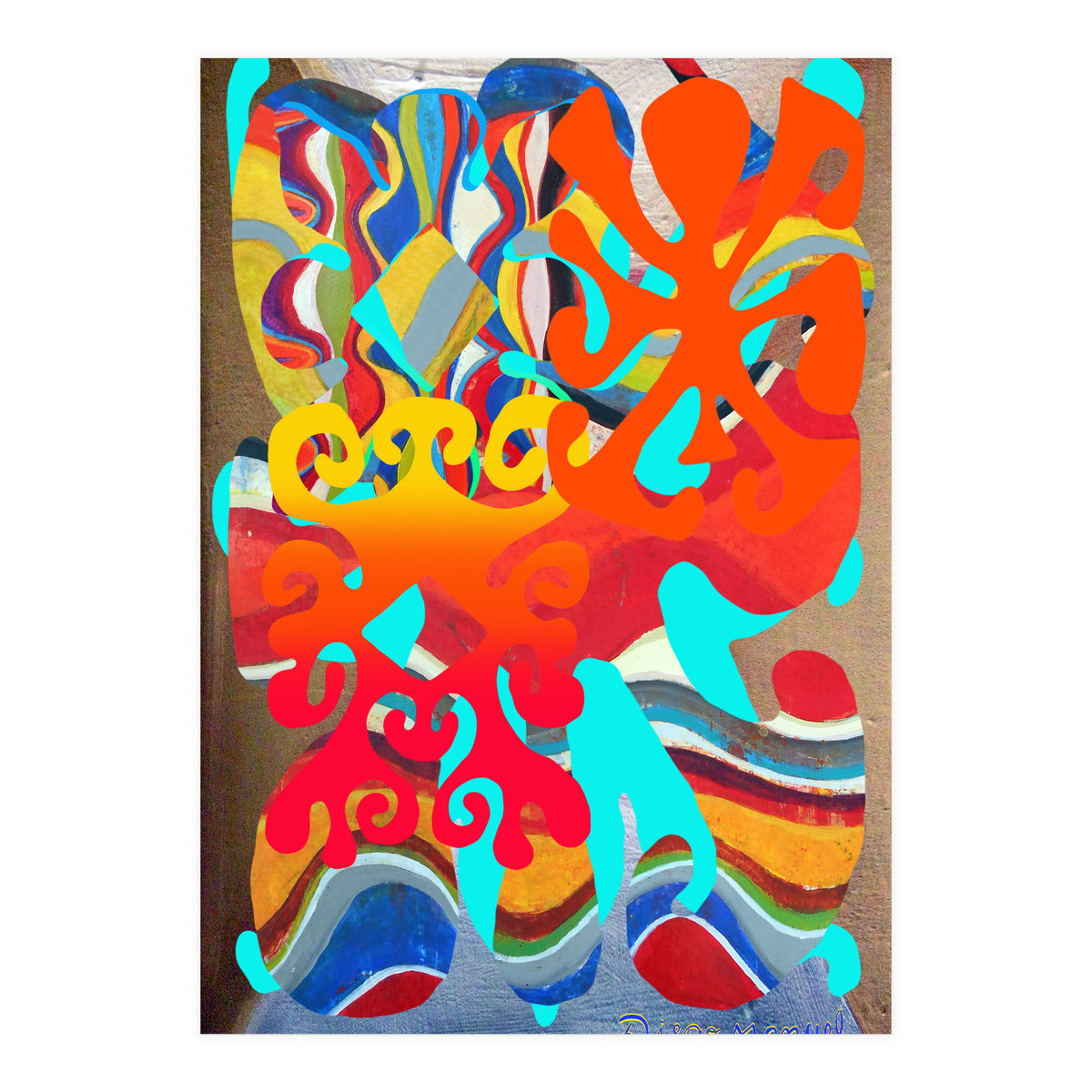 Pop Abstract 2023 A 28 (Print Only)