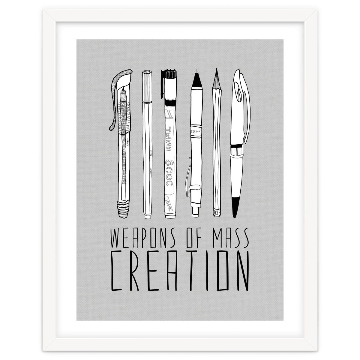 Weapons Of Mass Creation - Grey