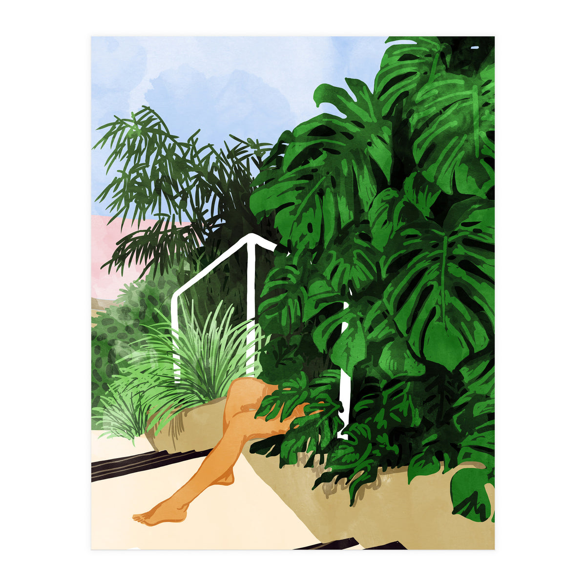 Hiding In Green (Print Only)