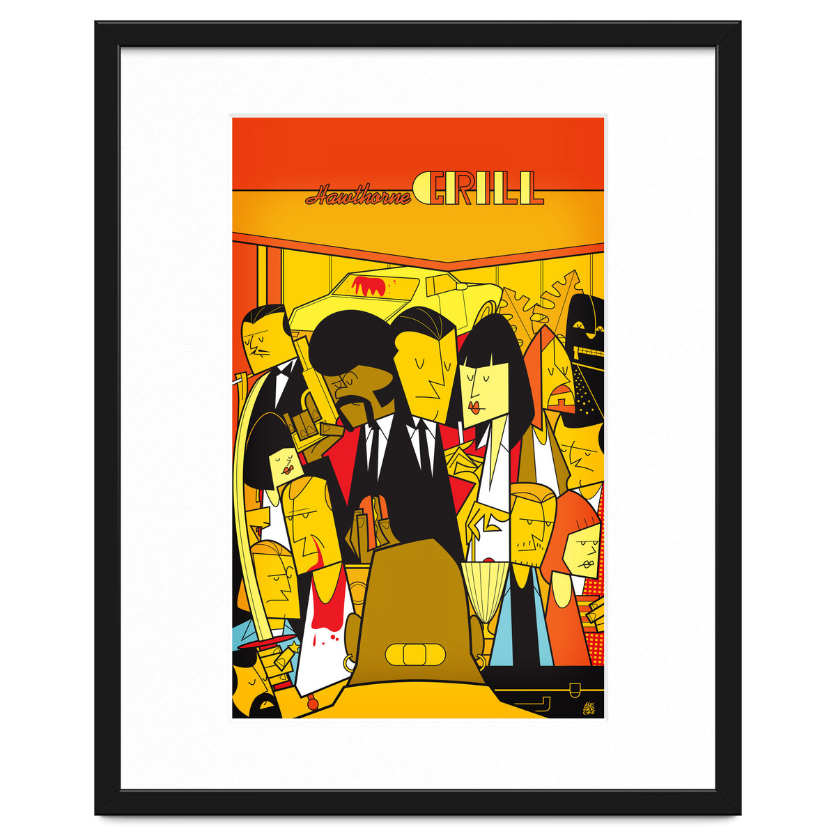 Pulp Fiction Alternative Movie Poster