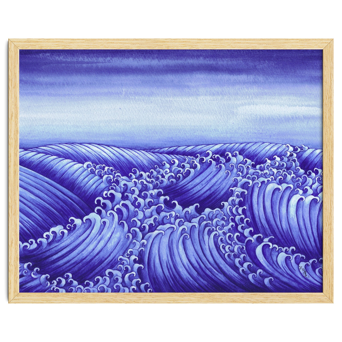 Turbulent Water Triptych part 2