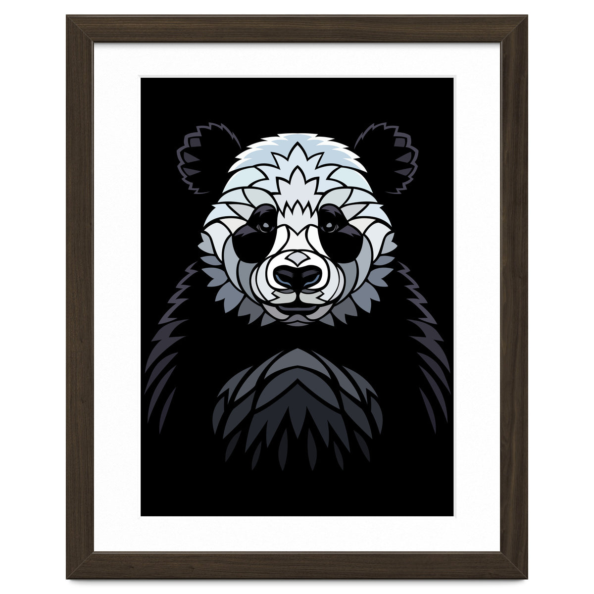 Tribal frontal Panda