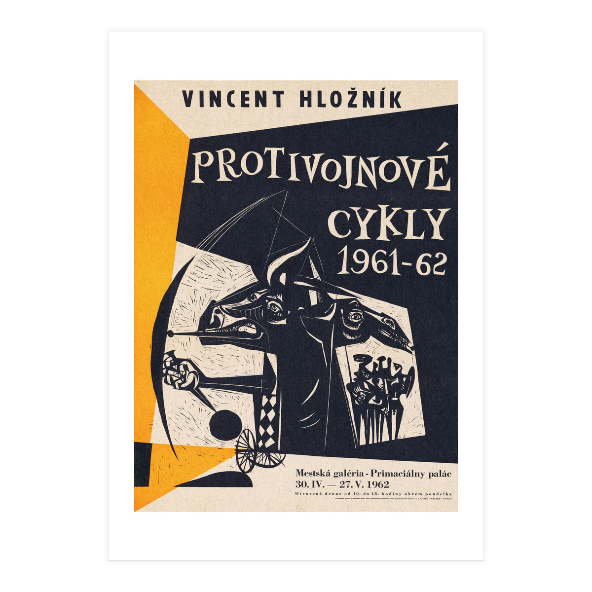 Vincent Hložník Anti War Exhibition (Print Only)