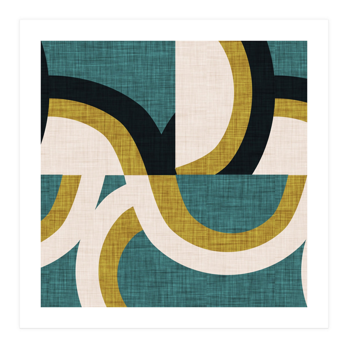 New Mid Mod Freeway Olive (Print Only)