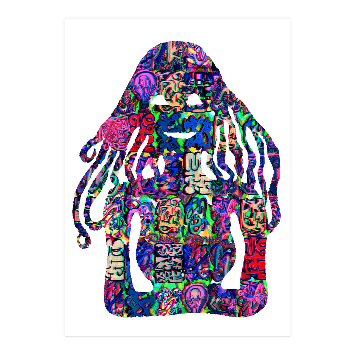 Mujer Digital 4 8  (Print Only)