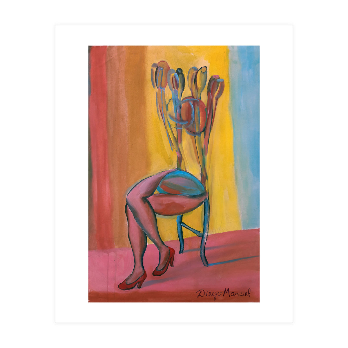 Silla Piernas (Print Only)