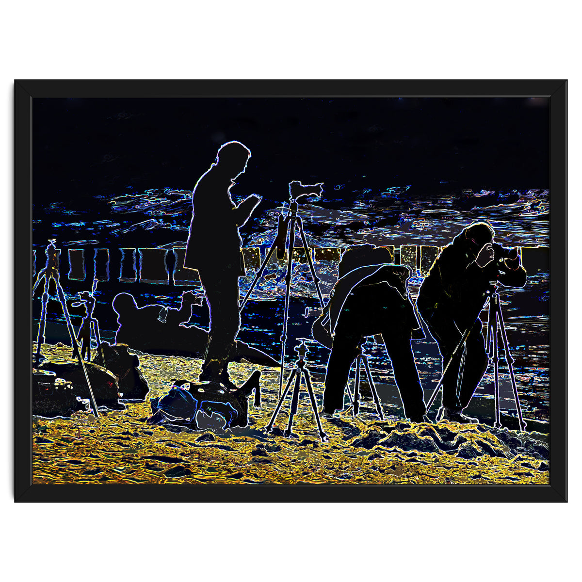 Photographers at the beach