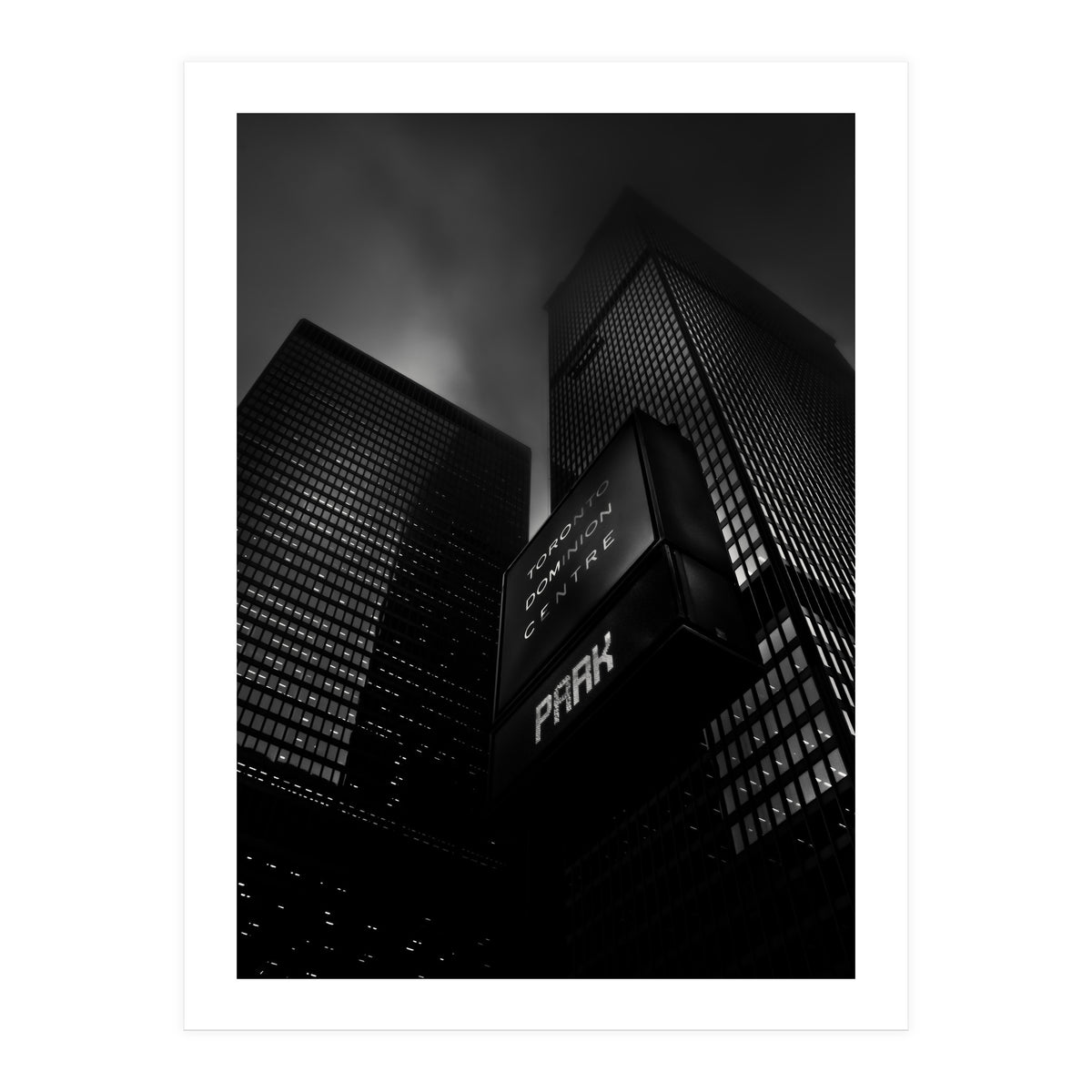Downtown Toronto Fogfest No 16 (Print Only)