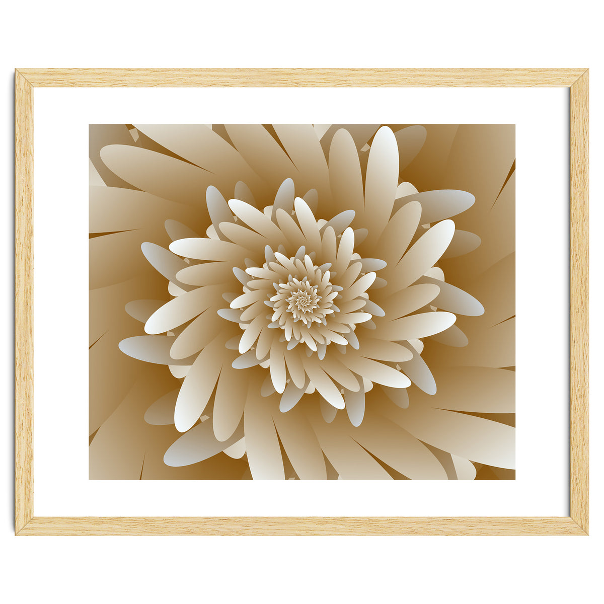 Abstract Digital Floral ART