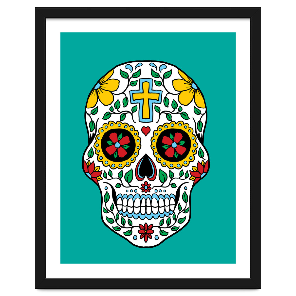 Colorful Skull III