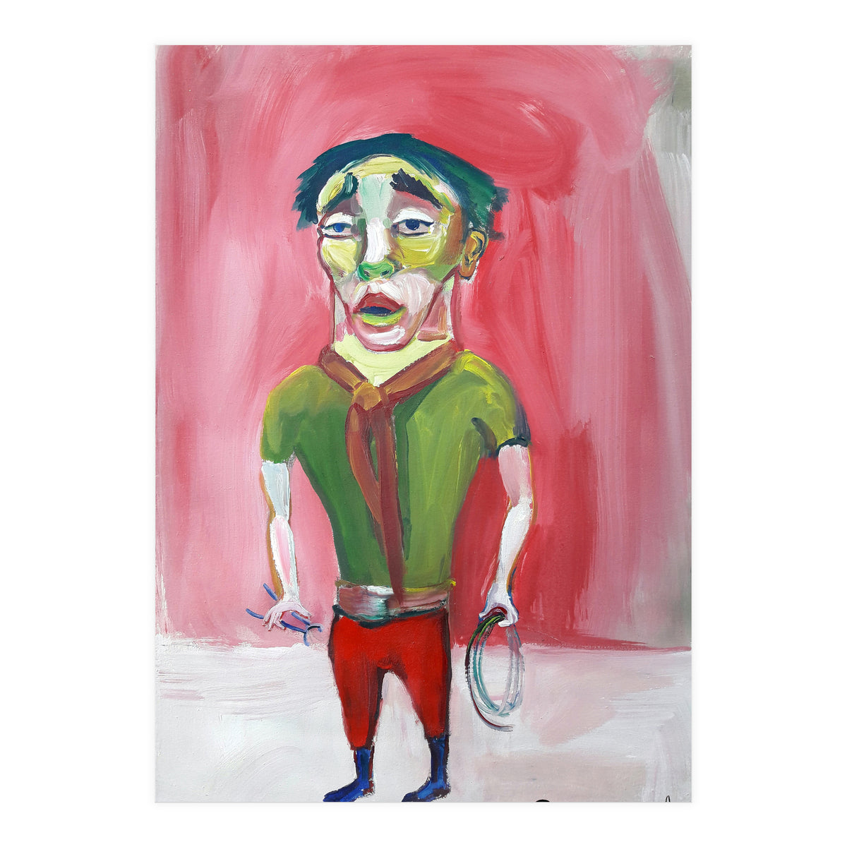 Peon Alambreador (Print Only)