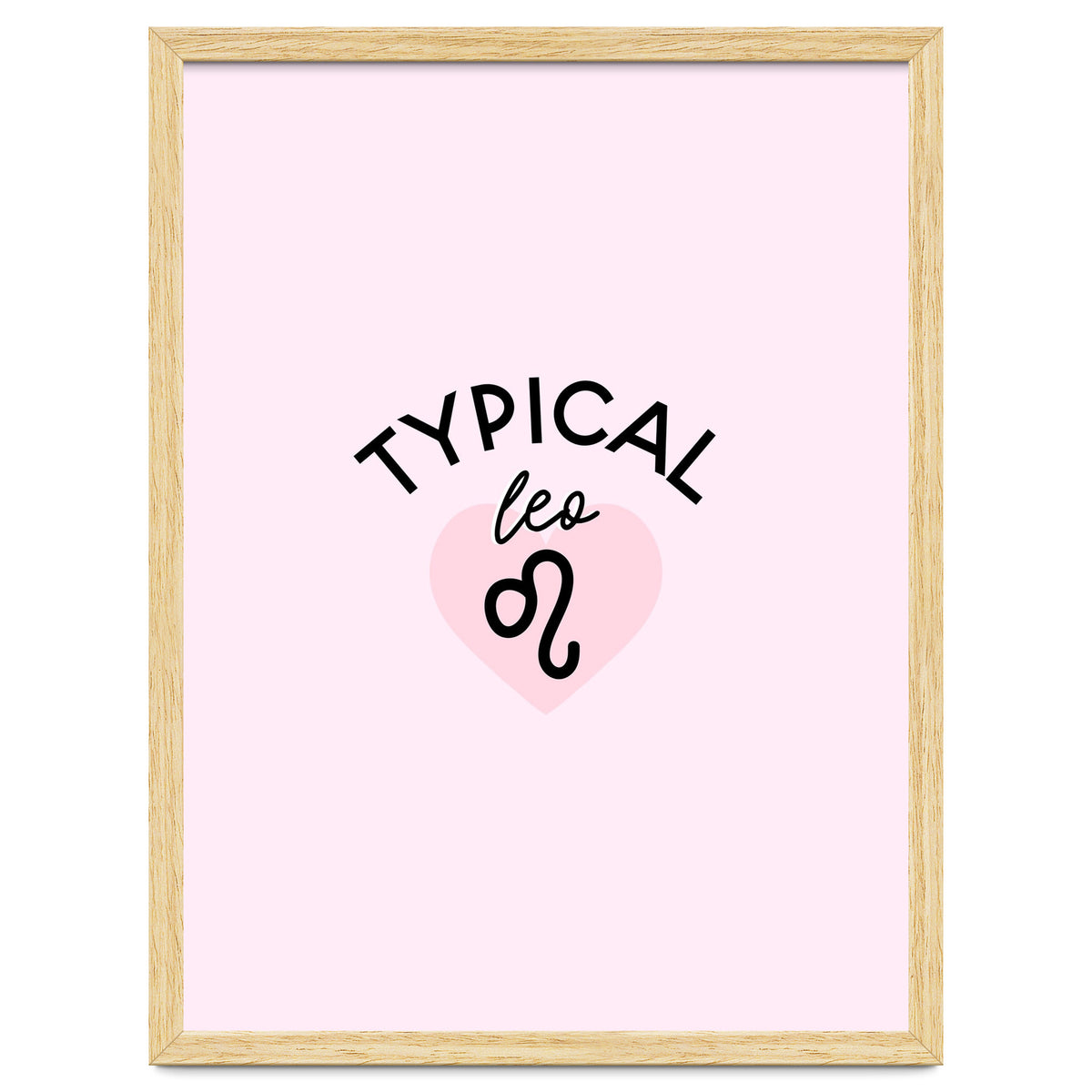 Typical Leo Horoscope Print