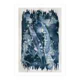 Indigo Blue Botanical Leaves No. 2 (Print Only) thumbnail