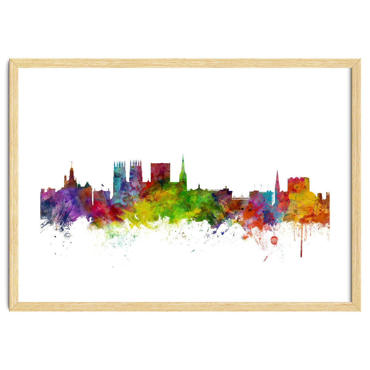 York England Skyline