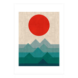 Geometric landscape I (Print Only) thumbnail