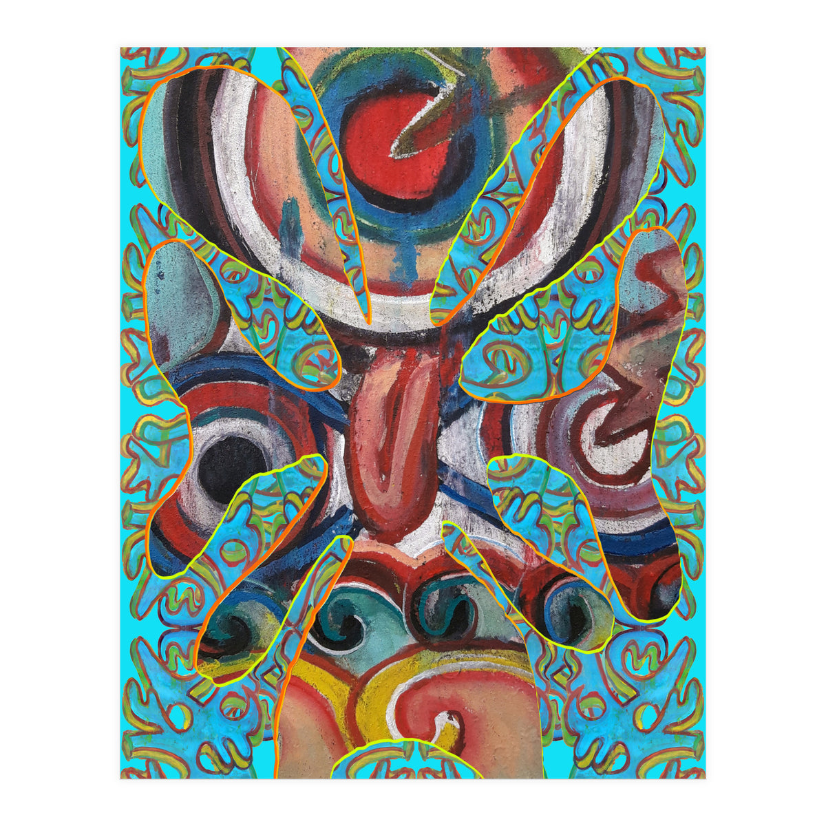 Pop Abstract 2023 Tapiz 24 (Print Only)