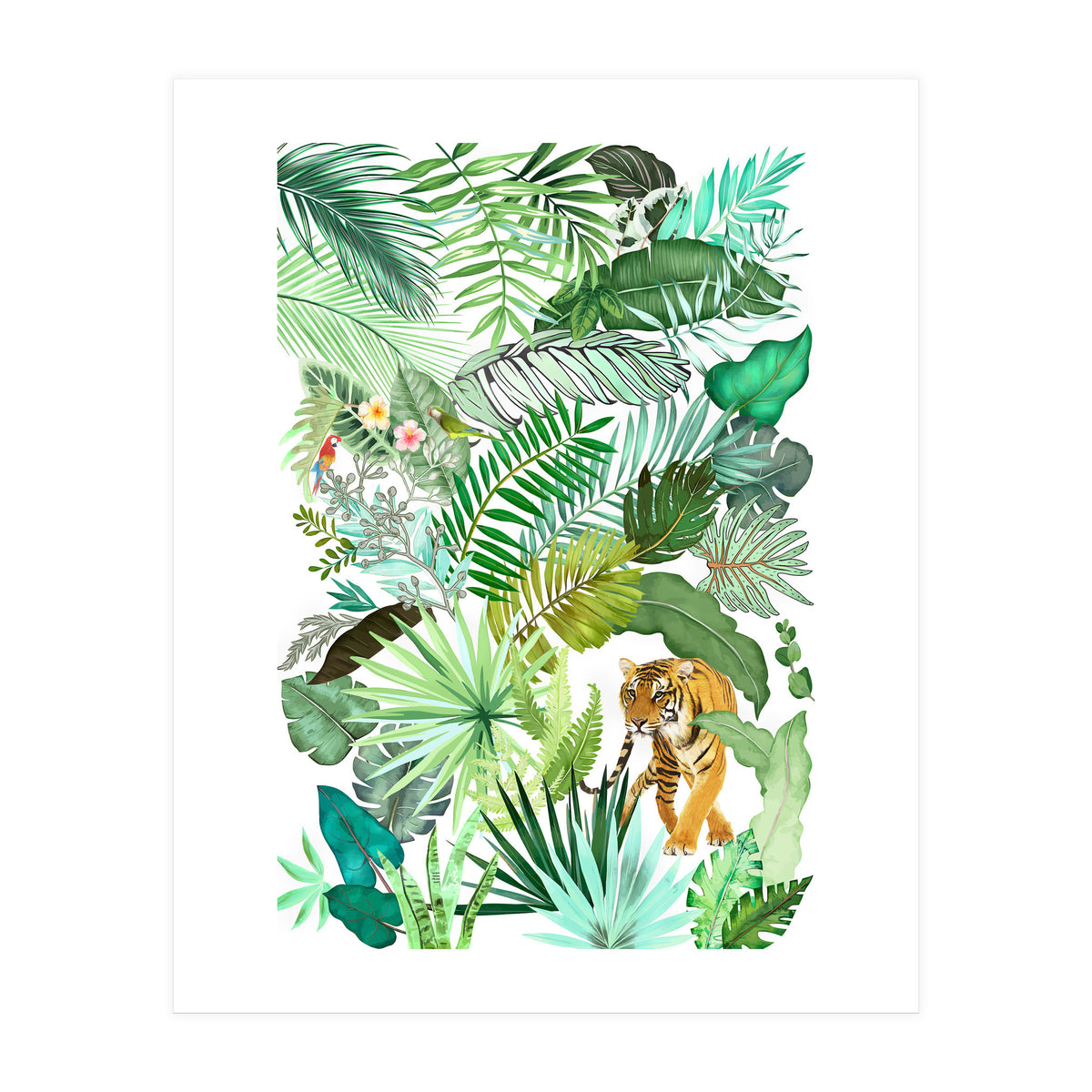 Jungle Tiger 04 (Print Only)