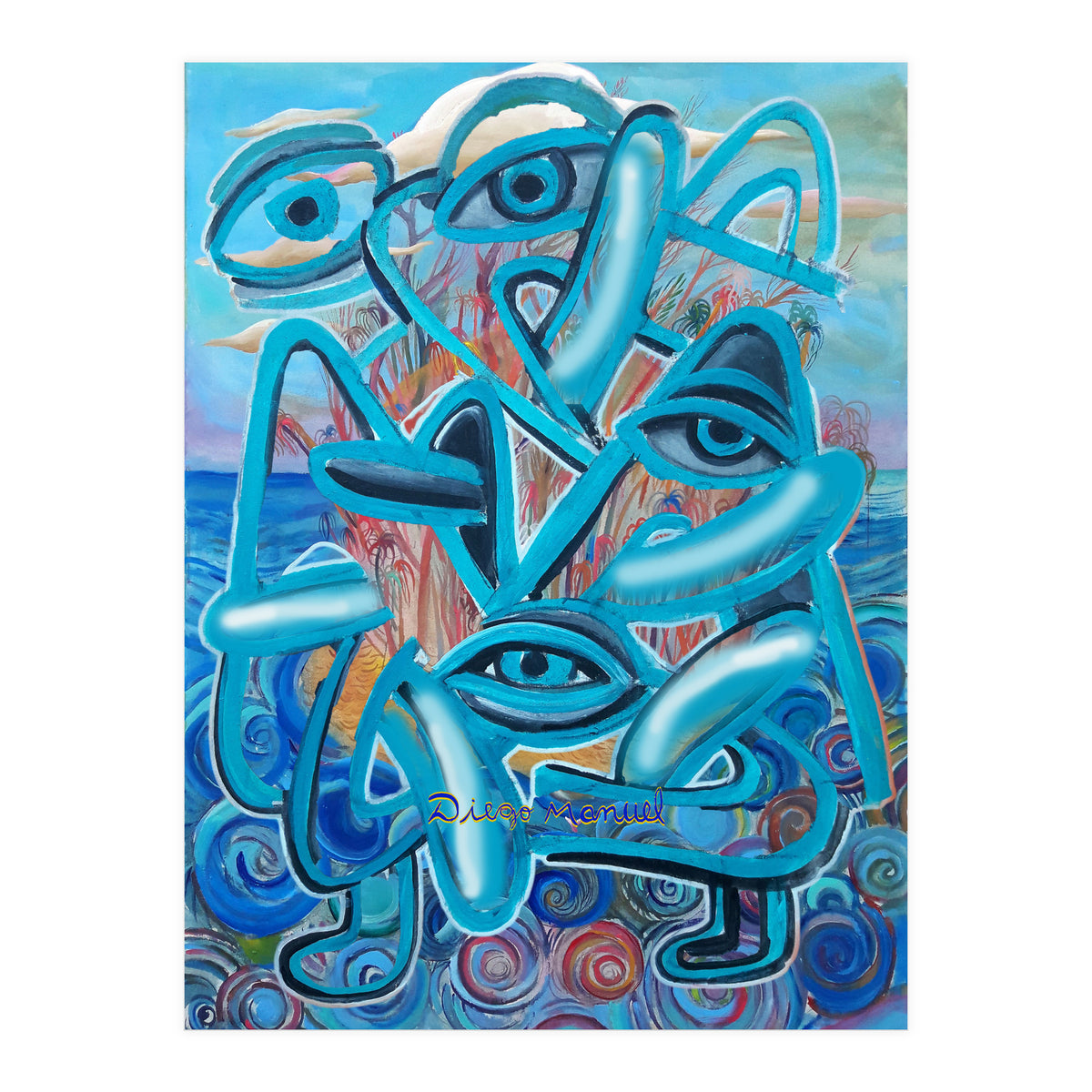 Graffiti Digital 2022 709 (Print Only)