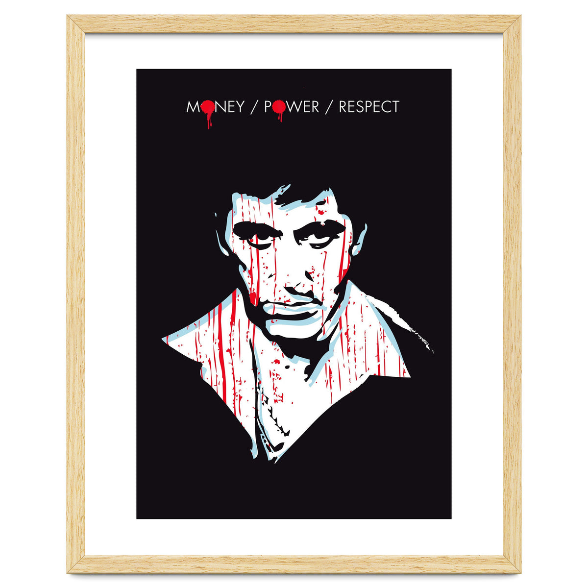 Tony Montana Scarface movie poster