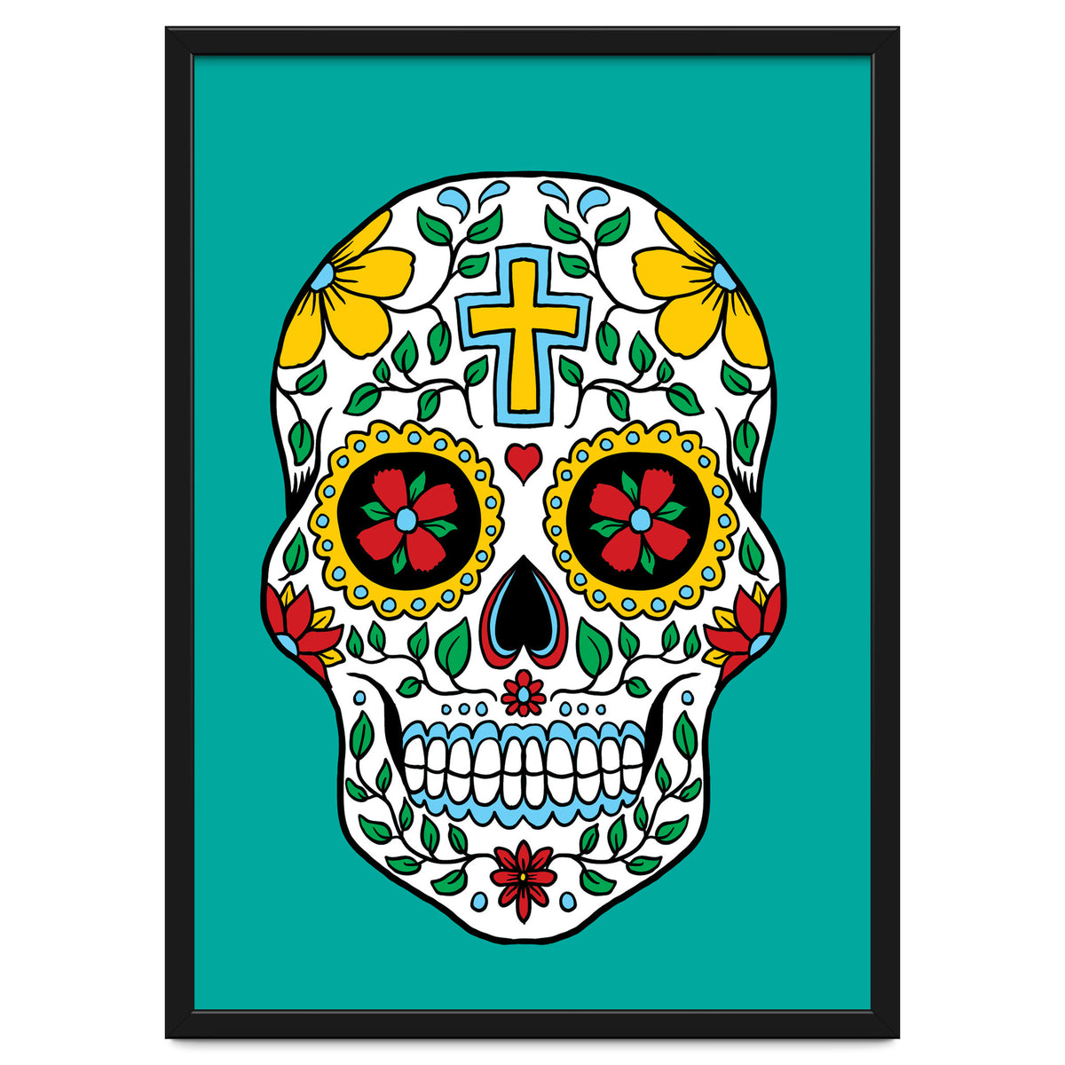 Colorful Skull III