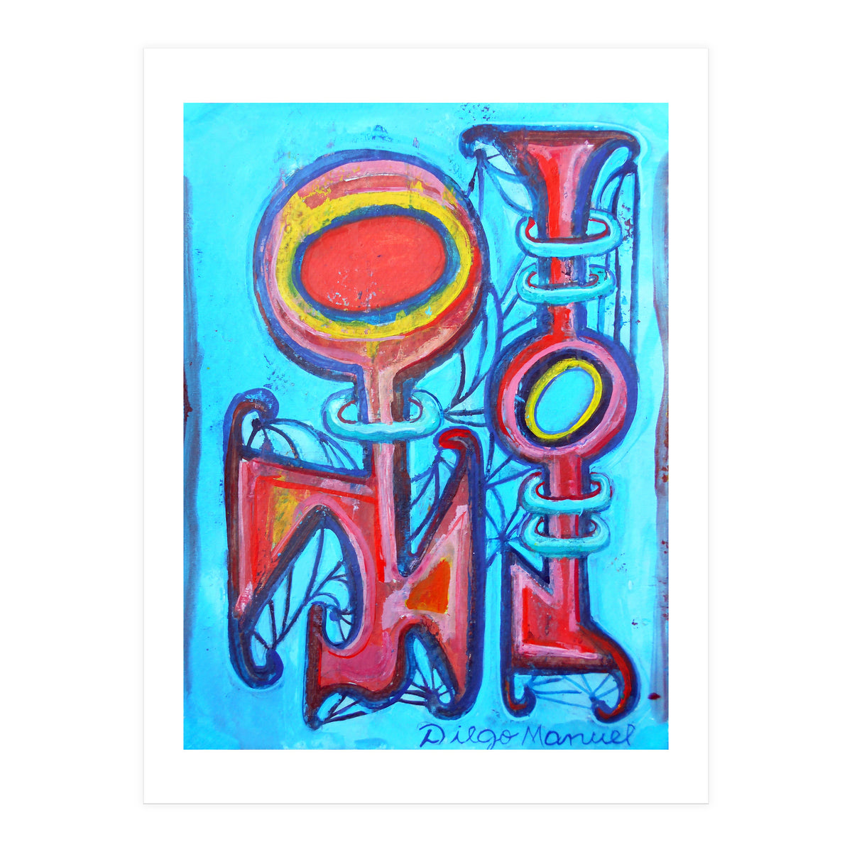 Pop Abstracto 2021 5 (Print Only)