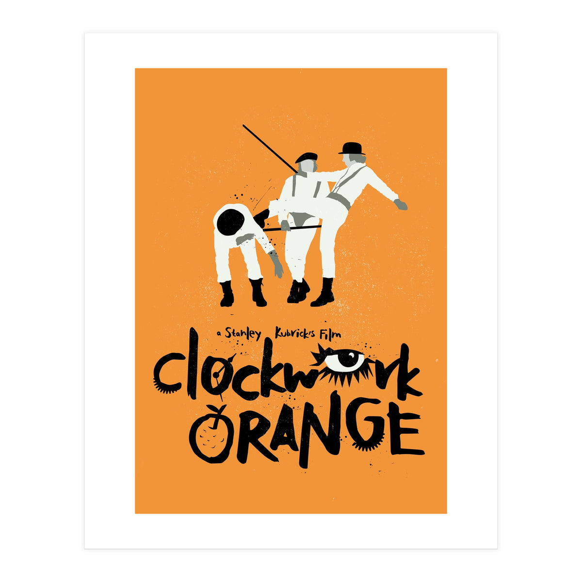 A Clockwork Orange movie poster (Print Only)