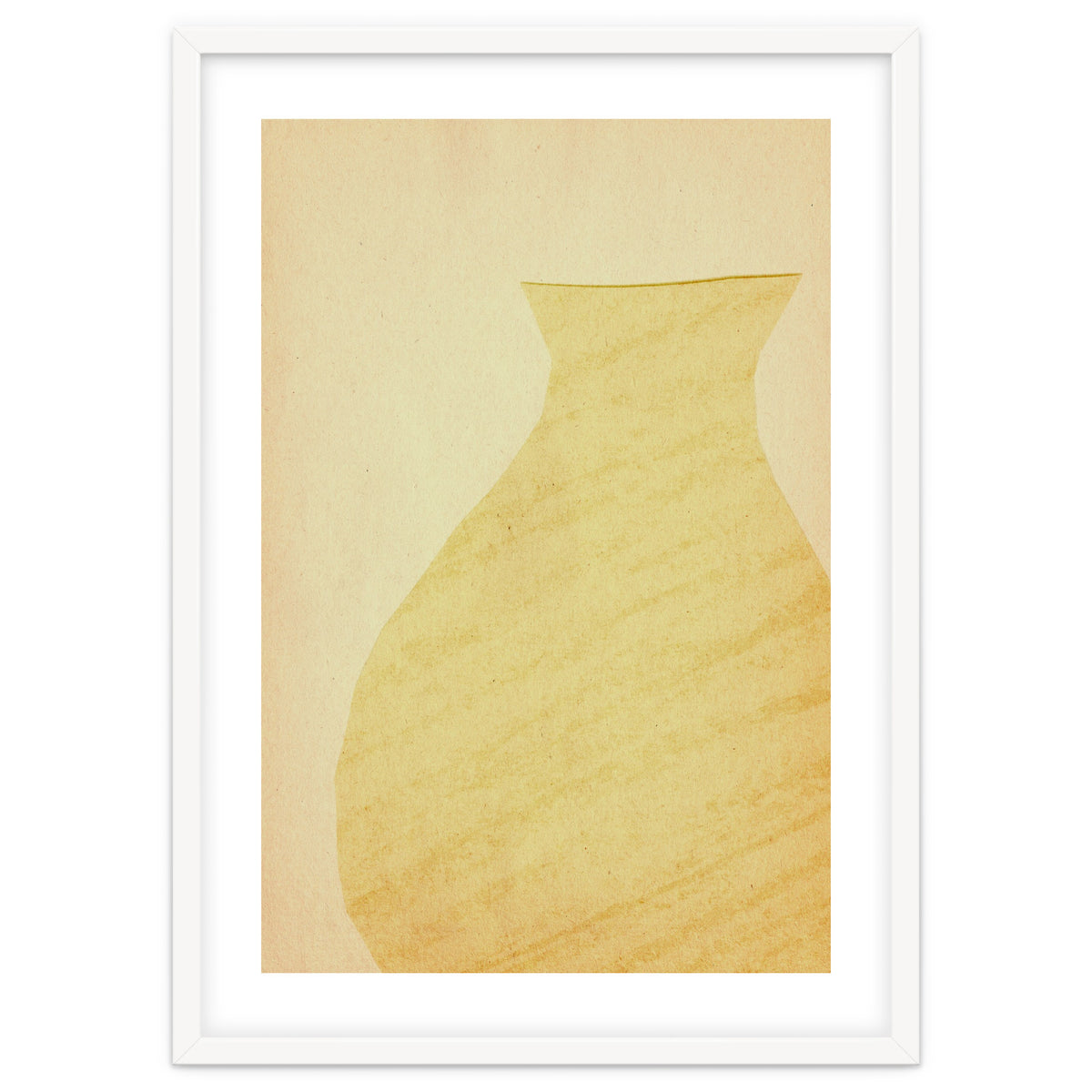 Minimalist pastel vase