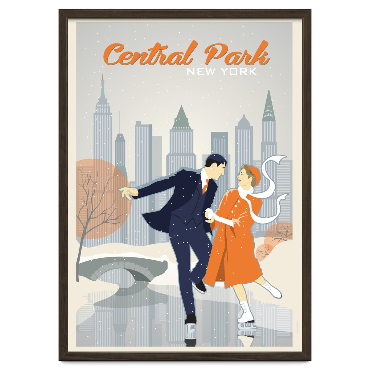 Skating in Central Park