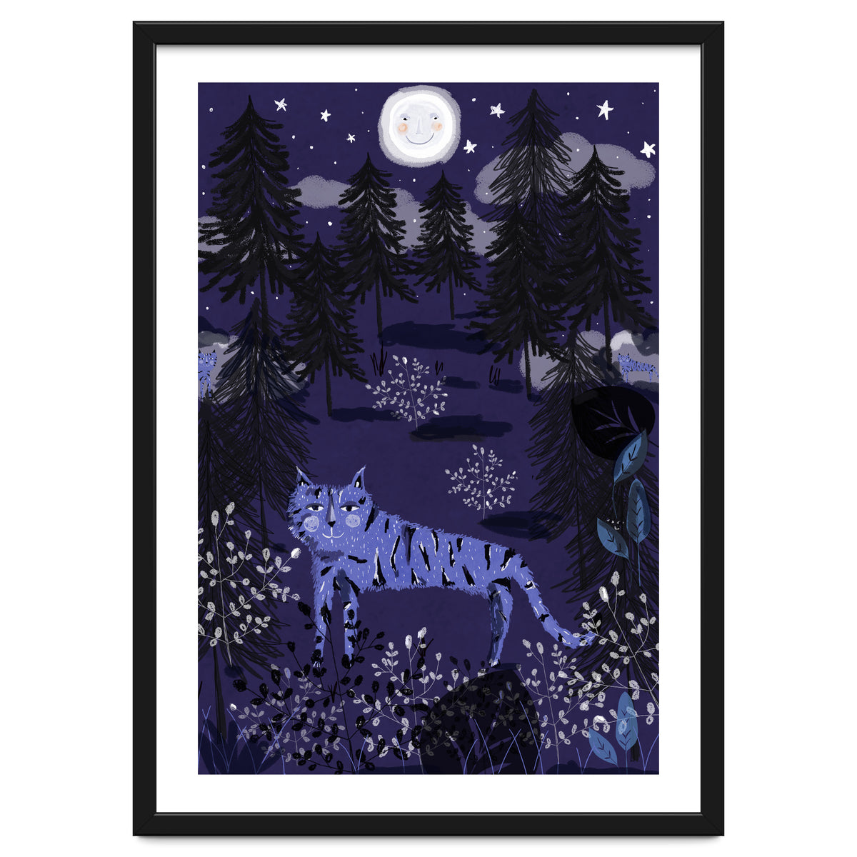 Night tigers  hide and seek