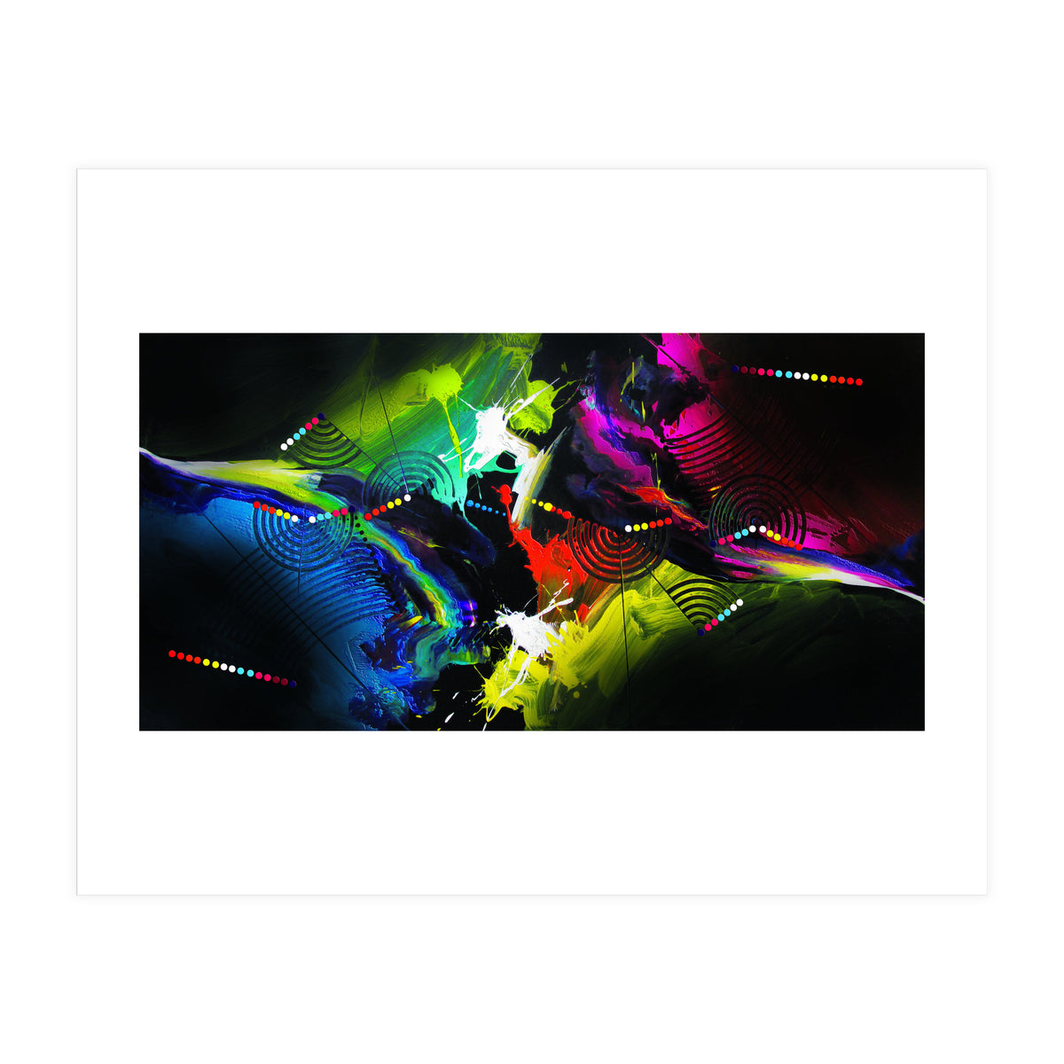 Abstract Art Britto - Qb291 (Print Only)