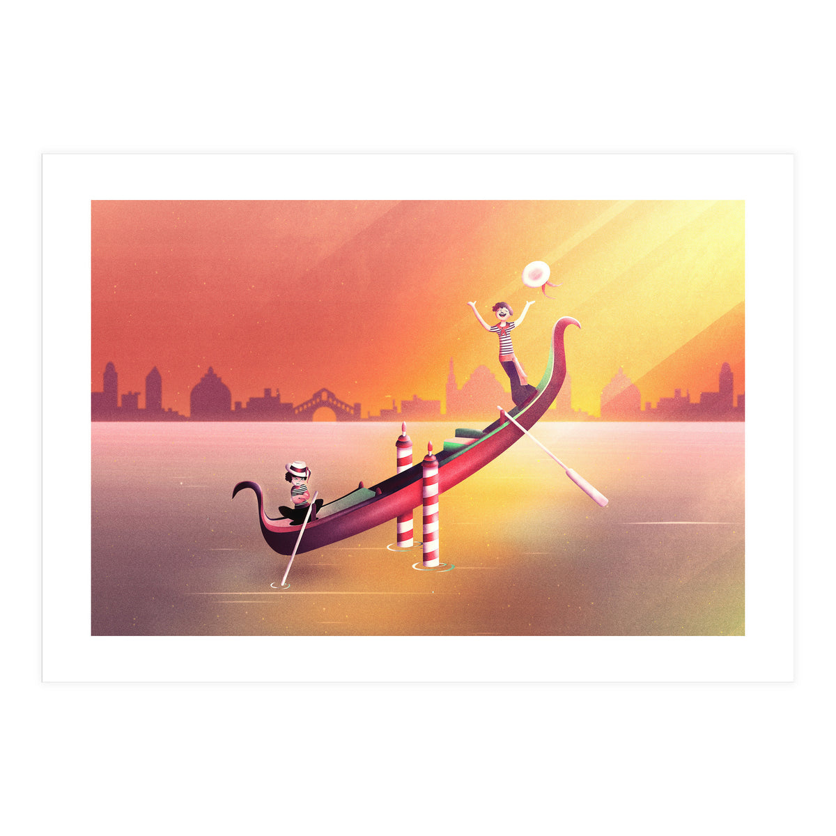 Venice Seesaw (Print Only)