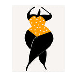 Dancing In The Sun Yellow (Print Only) thumbnail
