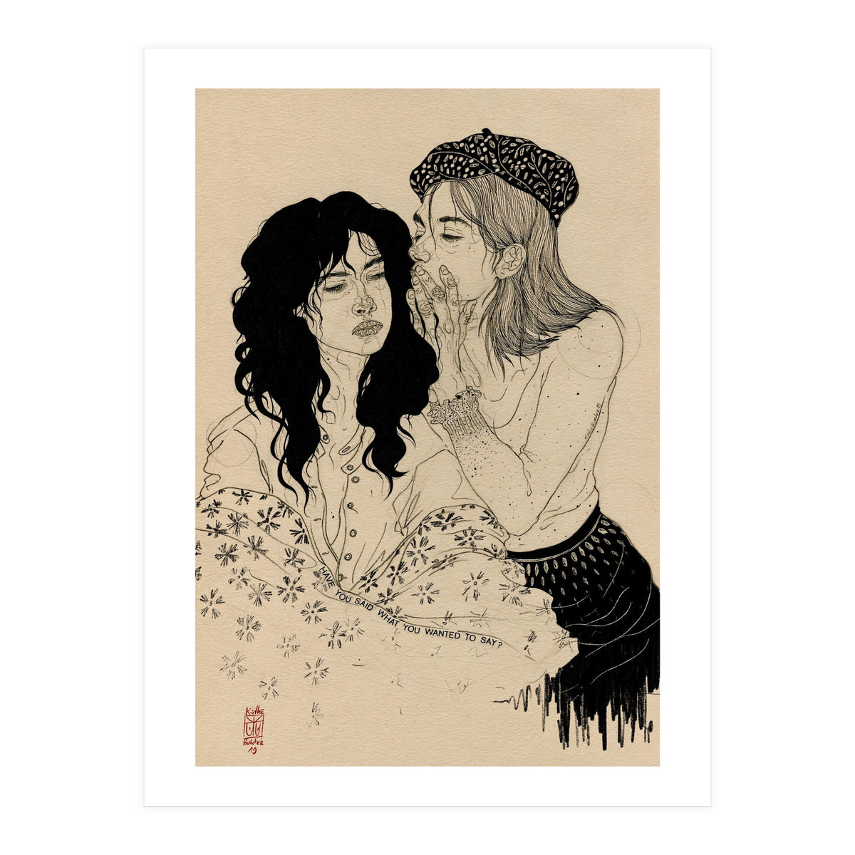 Have I said what I wanted to say (Print Only)