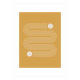 Mid-Century Modern No.20 - Woodblock Print (Print Only) thumbnail
