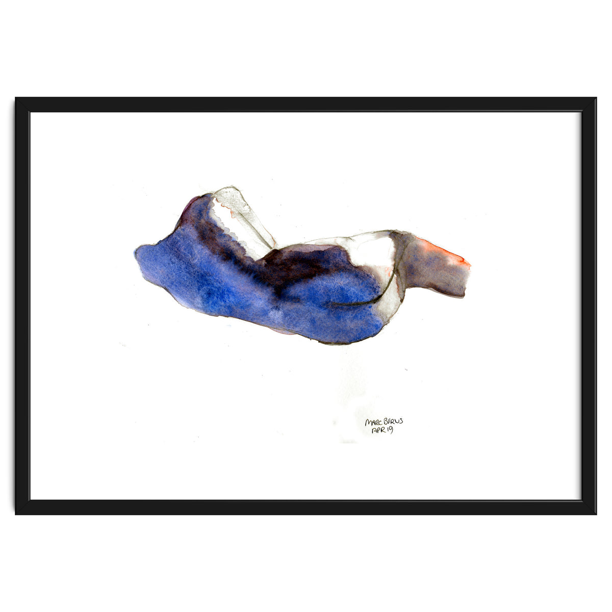 Untitled #9 - Lying nude