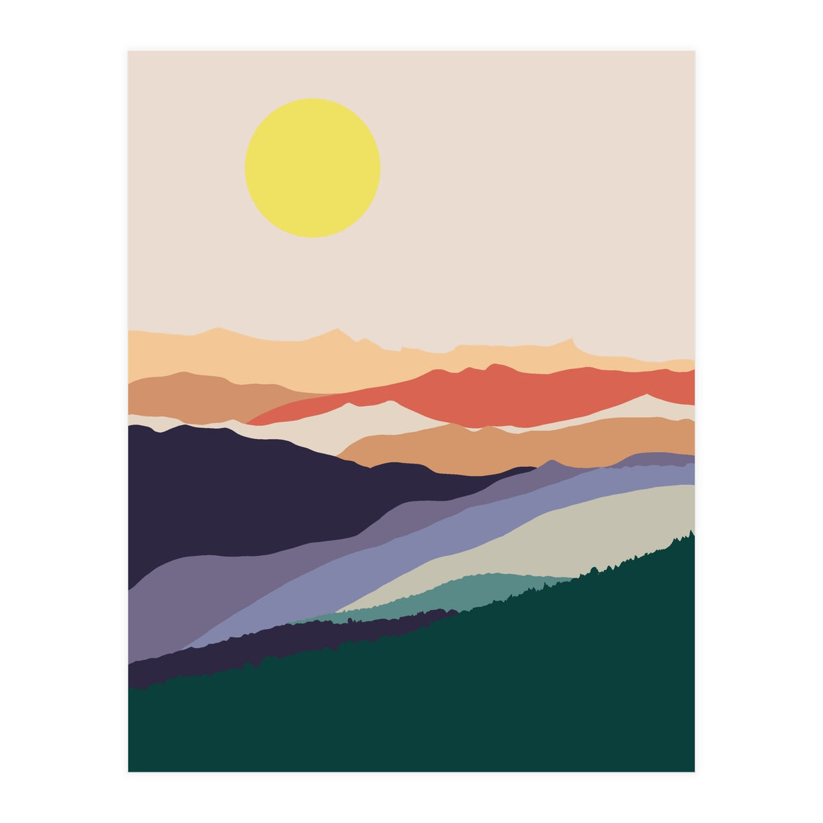 Mountain View (Print Only)