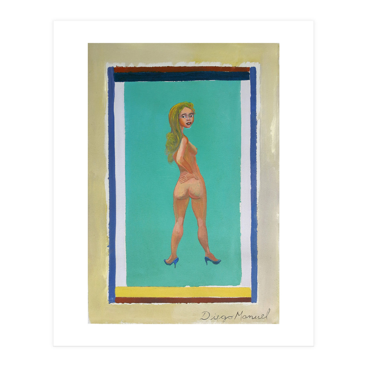 Chica de Calendario 2 (Print Only)