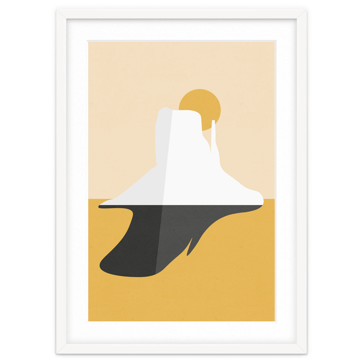 Abstract Mesa - Golden Desert