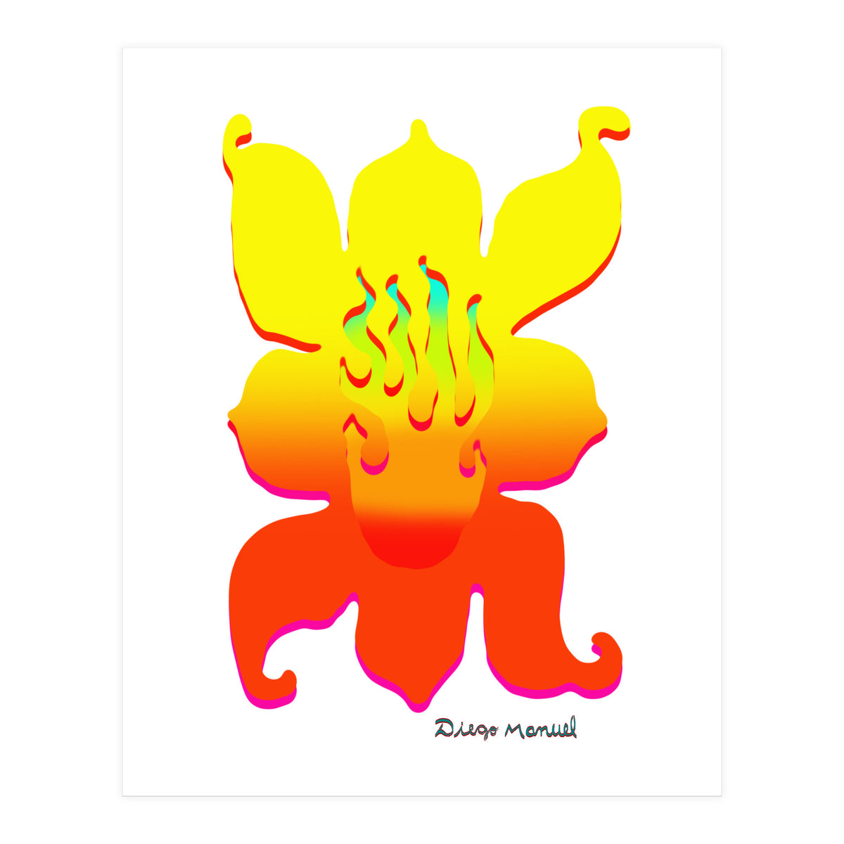 Fuego 111 Copia (Print Only)