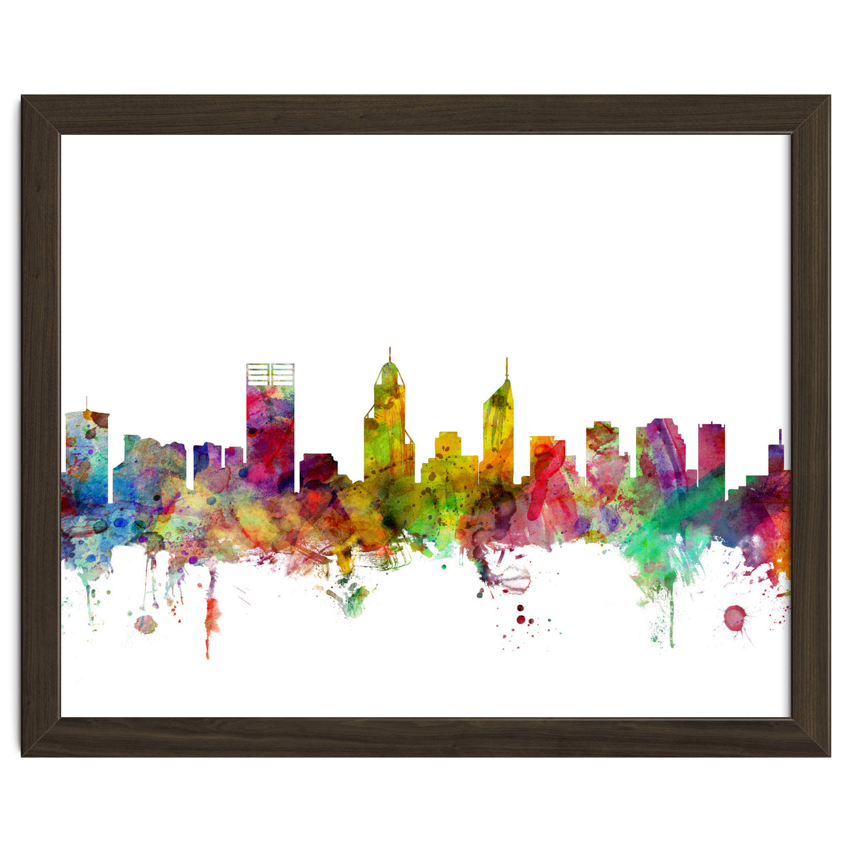 Perth Australia Skyline