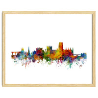 Durham England Skyline Cityscape