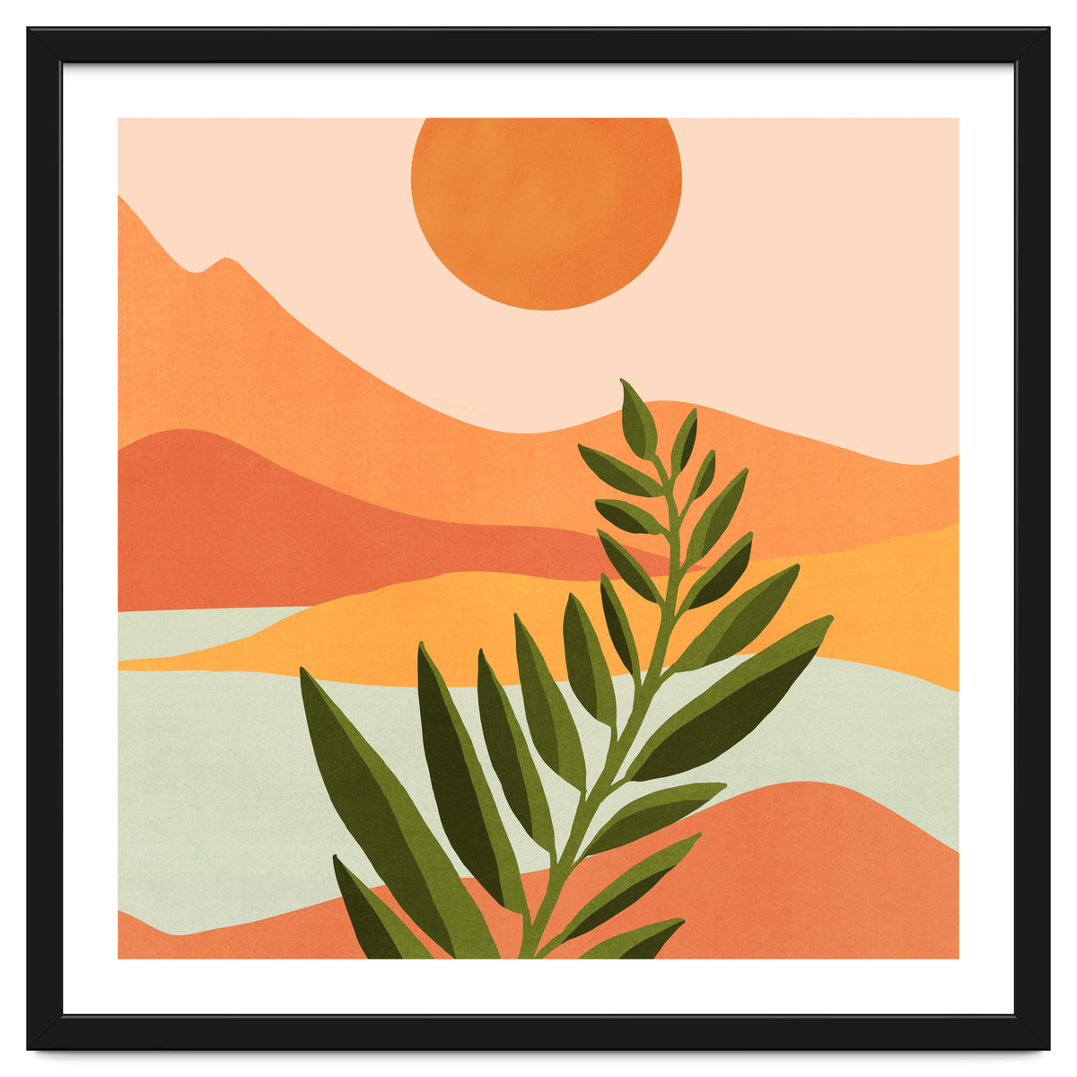 Western Mountain Landscape