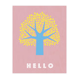 Hello - pop tree - (Print Only) thumbnail