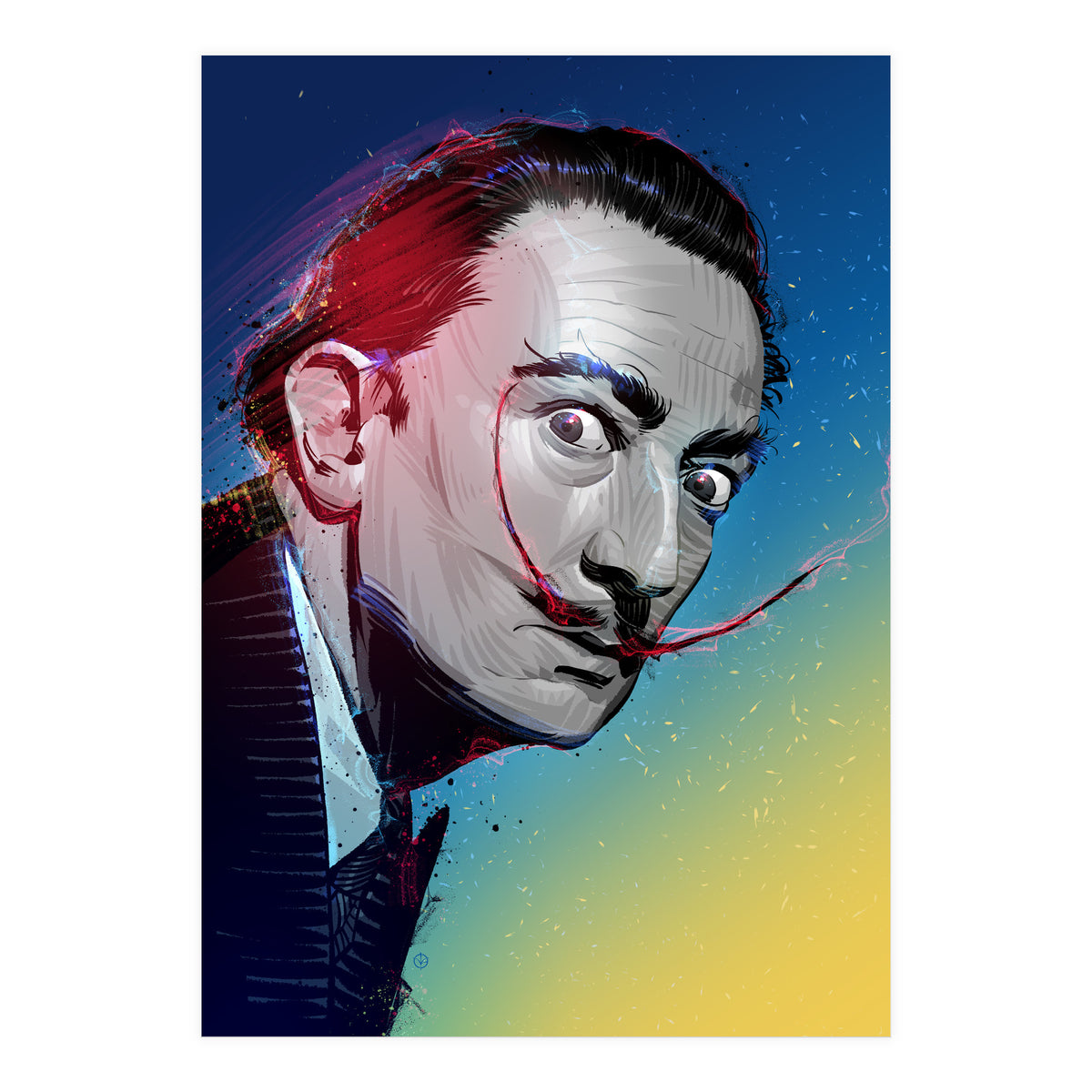 Salvador Dali (Print Only)