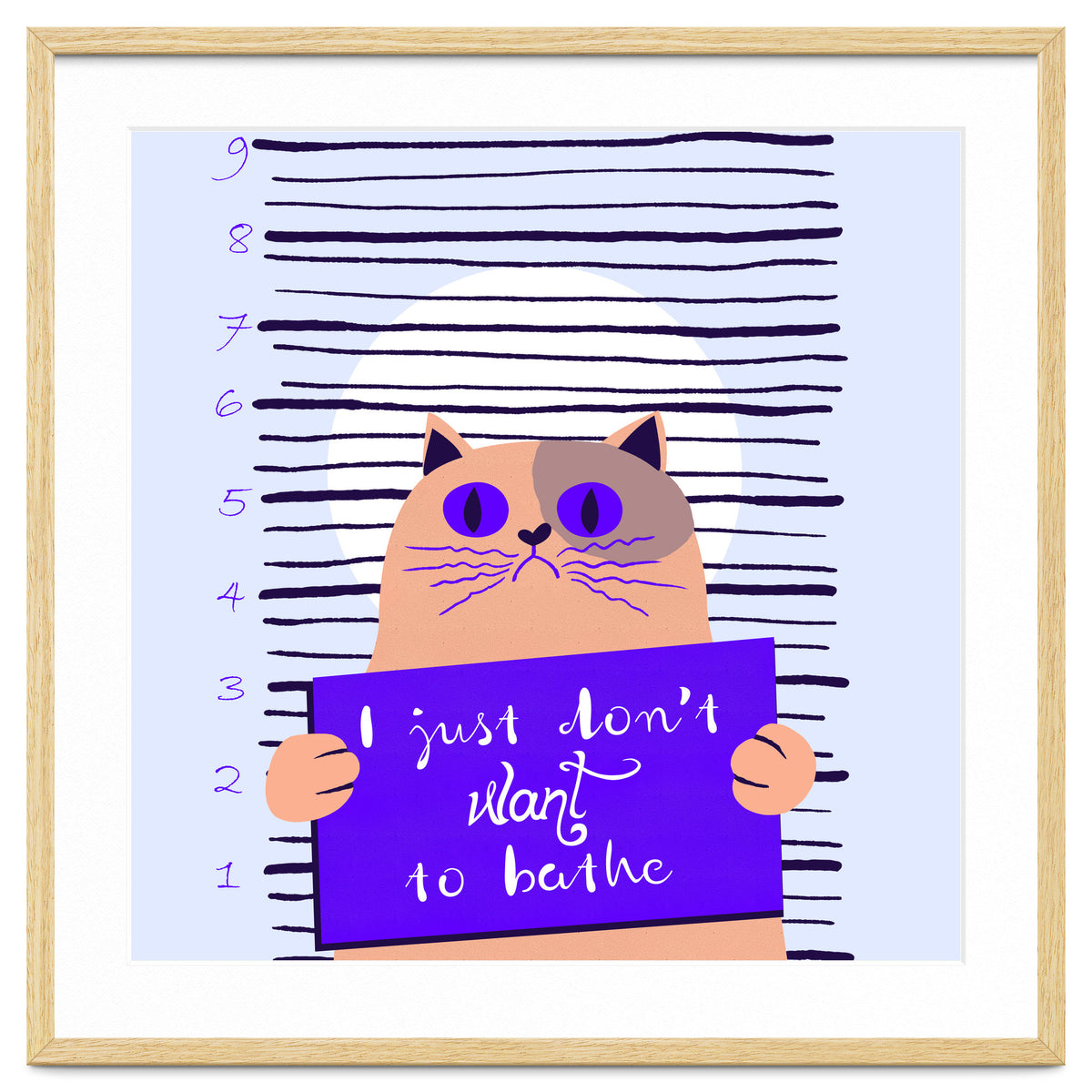 I just don't want to bathe