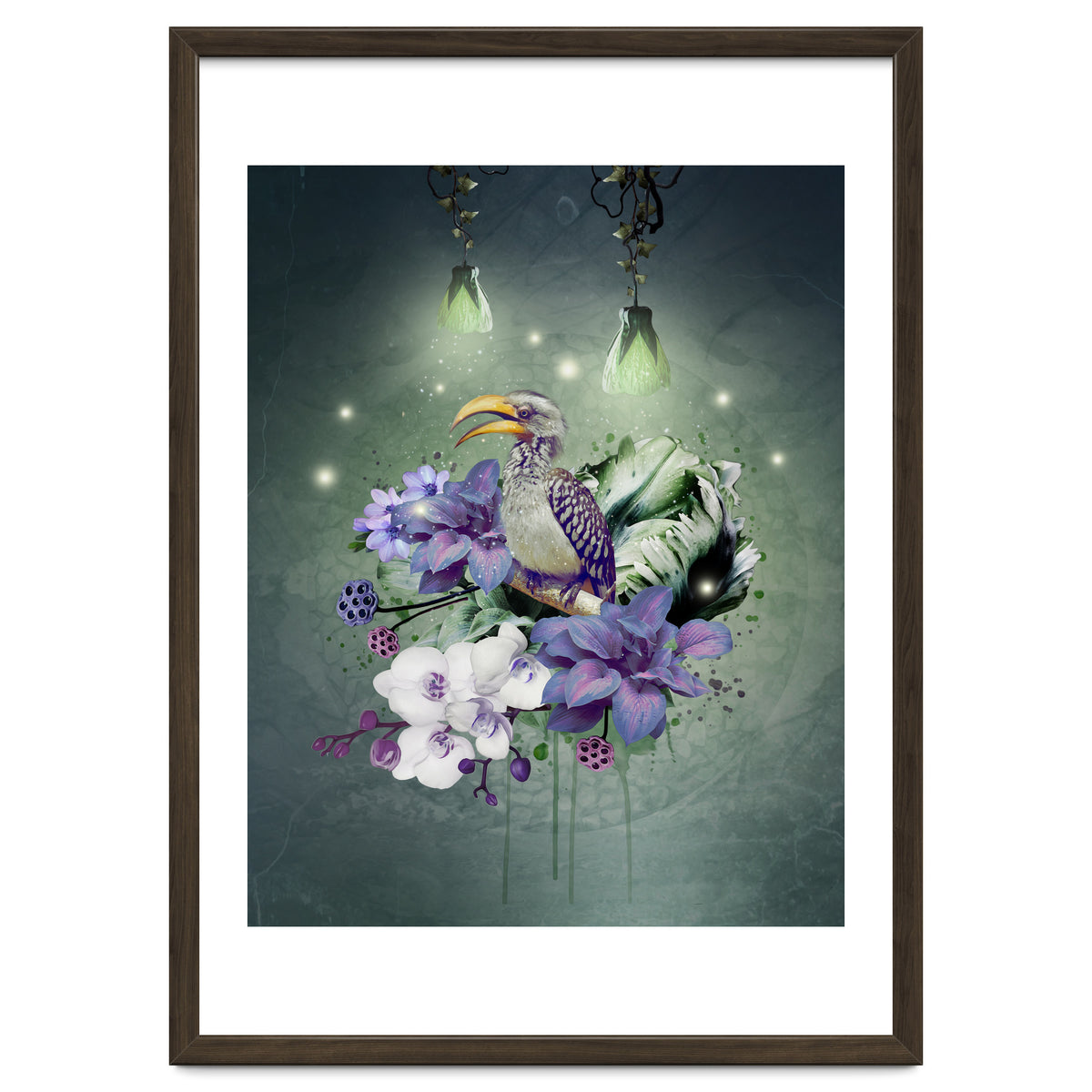 Floral Magic Hornbill